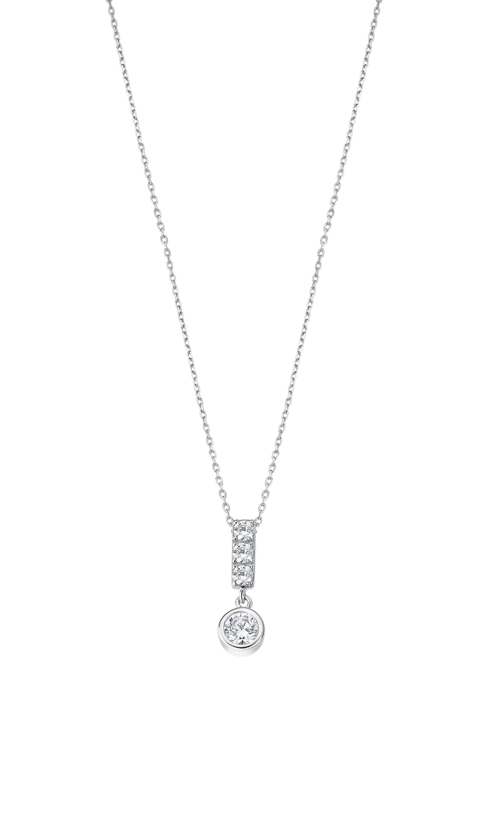 LOTUS SILVER Collar Mujer Plata de Ley 925