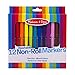 Melissa & Doug Art Essentials Marker Set - 12 Non-Roll Washable Markers