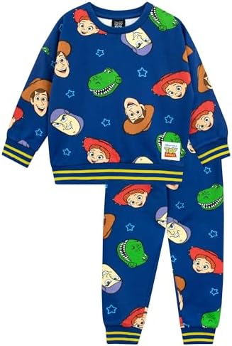 Disney Toy Story Outfit | Boys Sweatshirt and Joggers Co Ord Set | Woody And Buzz Tracksuit For Children