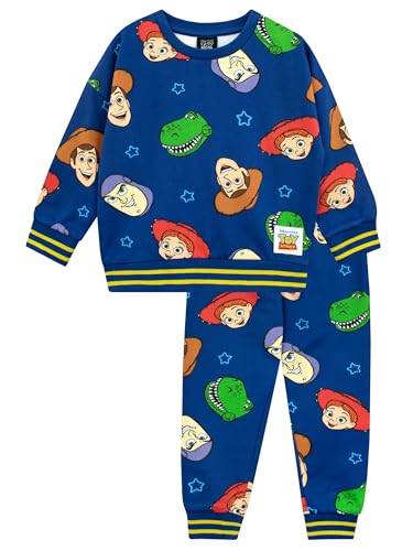 Disney Toy Story Outfit | Boys Sweatshirt and Joggers Co Ord Set | Woody And Buzz Tracksuit For Children