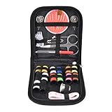 Este kit de costura satisface muchas necesidades básicas. Está especialmente diseñado para reparaciones rápidas en el hogar, viajes o zurdos de emergencia, como rips, agujeros, dobladillos desmontados, botones faltantes y mucho más.