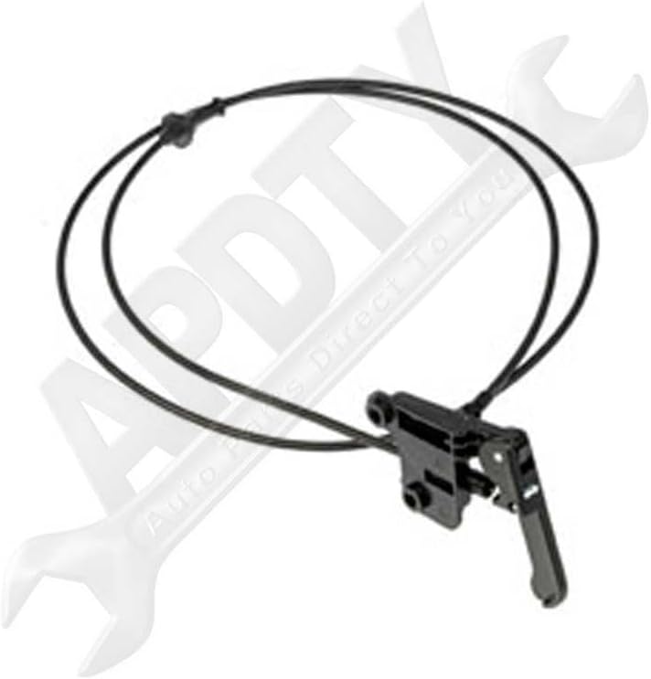 APDTY 023112 Hood Release Cable With Handle Replaces 15732159