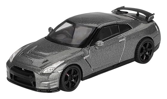MiniGT 1/64 R35 ミニカー2台セット 2024 Nissan GT-R Nismo (R35) Brilliant White Pearl with Carbon