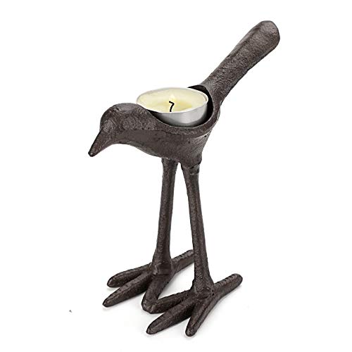 Ownmy 2 Cast Iron Bird Candle Holders Tea Light Holders thumb #1