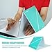DHBEIMEI Mirror Therapy Box for Stroke Rehabilitation - Large Visual Range, Folding & Adjustable Mirror Box for Hand & Arm Exercise, Blue
