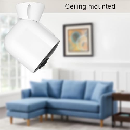 UYODM 2 Pack Magnetic Wall Mounts Design for Arlo Pro 5S 2K, Pro 4, Pro 3, Ultra 2, and Ultra Cameras, Upgrade Accessories for Arlo Easy to Install and Remove, 360° Adjustable to Get the Perfect Angle