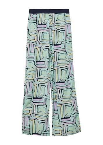 Pantalones anchos de viscosa s.Oliver de corte fluido y caída elegante premium 3