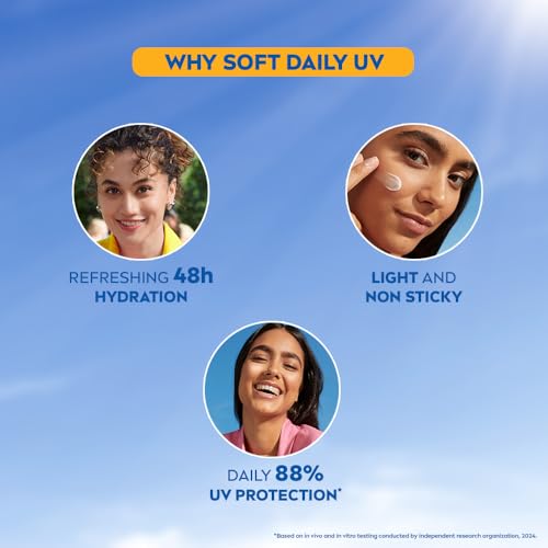 Image of NIVEA Soft Daily UV Light Moisturising Cream with SPF-15, 300ml