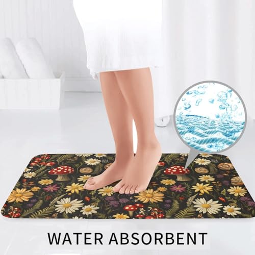 Tapis de bain antidérapant lavable pour sol sec et sécurisé