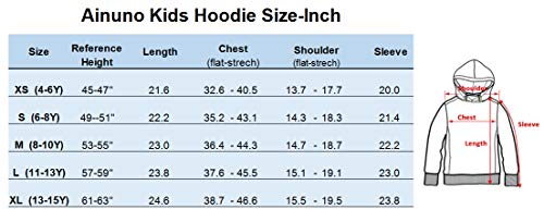 Ainuno Unicorn Hoodie For Girls 3D Cute Sweatshirt Kids Size 8 9 10 8-10 Years Old,Couple Unicorn M #TOP5