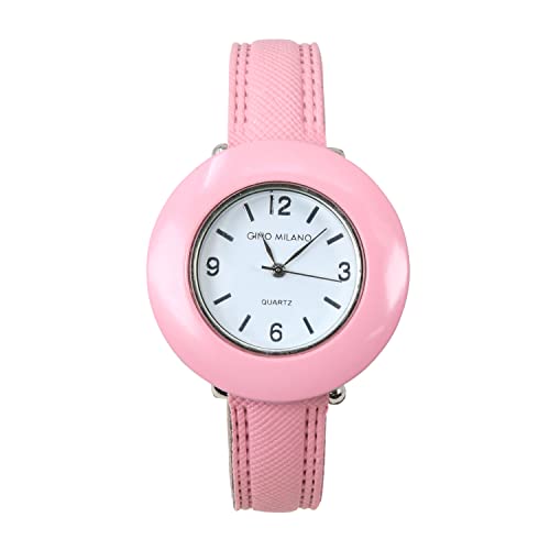 Gino Milano Women's Heart Shaped Multi-Color Faux Leather Watch - 13 Interchangeable Bands by Gino Milano - Used condition - Image 4