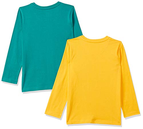 Image of Amazon Brand - Jam & Honey Boy's Regular Fit T-Shirt (Pack of 2)