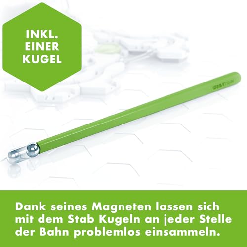 Ravensburger GraviTrax Accessory Magnet Stick 27478 - GraviTrax Zubehör für Deine Kugelbahn - Murmelbahn und Konstruktionsspielzeug ab 8 Jahren, GraviTrax Erweiterung kombinierbar mit Allen Produkten