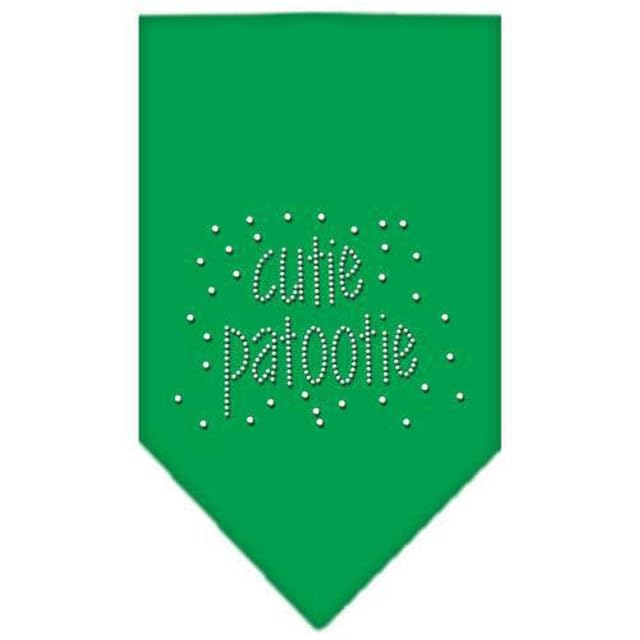 Foto 5 de 8 de Mirage Cutie Patootie - Pañuelo para Perro con Diamantes de imitación, tamaño pequeño, Color Rojo