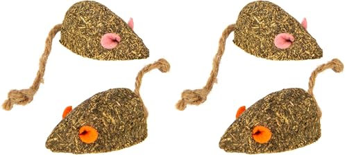 SmartyKat Instincts 4-Pack Catnip & Silvervine Toys