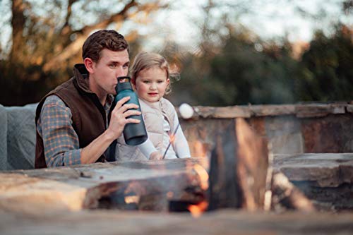 Simple Modern Insulated Water Bottle With 3 Lid Options-Straw, Flip, Chug, Handle Reusable Wide Mouth Stainless Steel Flask Thermos Sport, 4 Piece Set, Pattern: Ocean Geode #TOP5