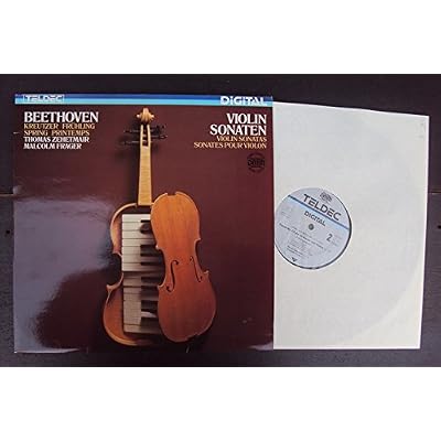 Violinsonaten. Sonate Nr. 5 op. 24 Fr&uuml;hlingssonate und Nr. 9 op. 47 Kreutzersonate. Thomas Zehetmair, Malcolm Frager. Digital Stereo