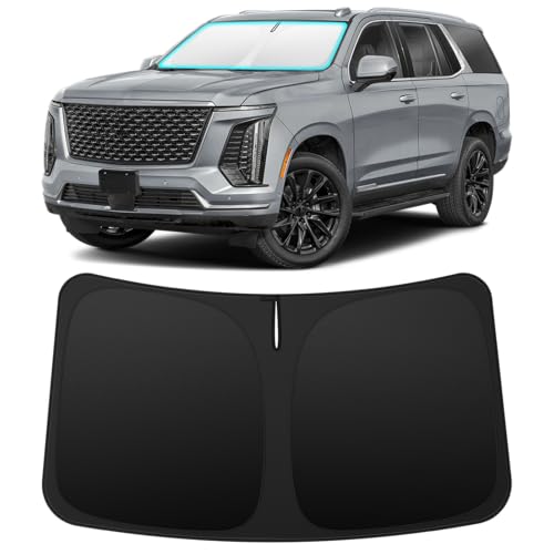 Image of INSAUTO Custom Fit Windshield Sun Shade for Cadillac Escalade 2021-2026