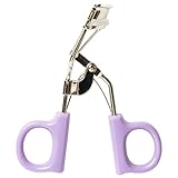 Trim Classic Eyelash Curler, for Most Eye Shapes, Pinch Free Curl, Perfect for Beginners, for Longer Looking Lashes, Purple, 100% Silicone Cushioned Pad, Stainless Steel Grip, 1 Count