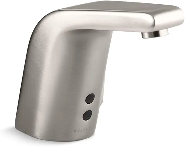 Sculpted Touchless single-hole lavatory sink faucet with Insight™ sensor technology and temperature mixer, AC-powered, 0.5 gpm