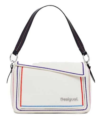 Sac bandoulière Desigual Cleo Phuket Mini : fini les sacs lourds avec ce petit sac beige