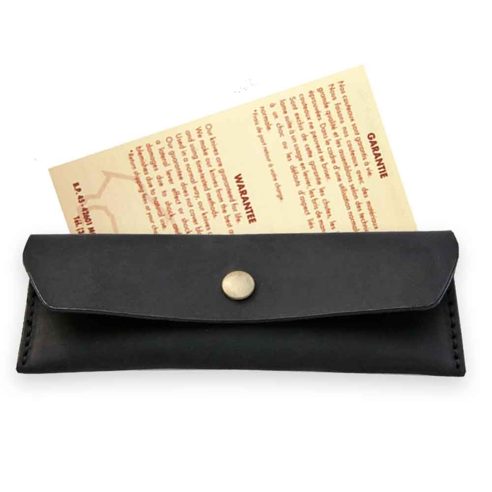 Sommelier laguiole manche en acryliques bleu anthracite