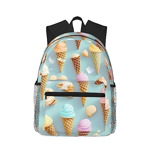 Sac à dos polyvalent de voyage noir One Size au motif décontracté et moderne