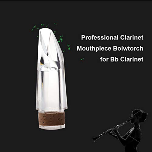 Supvox Clarinet Mouthpiece For Bb Clarinet Music Instruments Accessories (Transparent) #TOP6