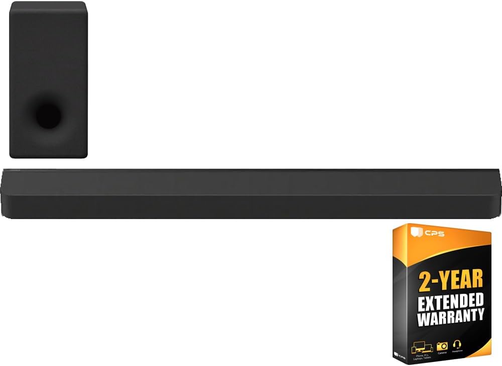 HT-A8000 BRAVIA Theater Sound Bar 8 with 11 Speakers, Dolby Atmos/DTS:X Bundle with Premium SA-SW3 6.3" 200W Wireless Subwoofer + 2 Year CPS Enhanced Protection Pack