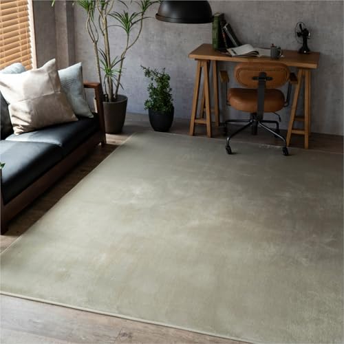 サヤンサヤン あらえる マイクロファイバー ラグ マット なごみ 130x190 1.5畳 シール