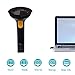NADAMOO Wireless Barcode Scanner with Stand 2-in-1 2.4G Wireless & Wired USB Bar Code Scanner Handheld Laser Bar Code Reader Automatic Hand Scanner for Computer POS Warehouse Inventory Library