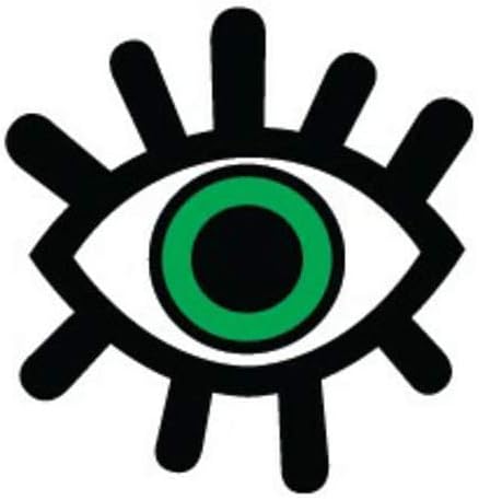 Evil Eye Sticker Car Decors Sequin Tattoo Embroidered Amulet Turkish Waterproof Symbol Sign Motorcycle Truck Decal Helmet Hard Hat Helm, Sticker Luggage Tumbler Cooler, Sticker Laptop Notebook Gift