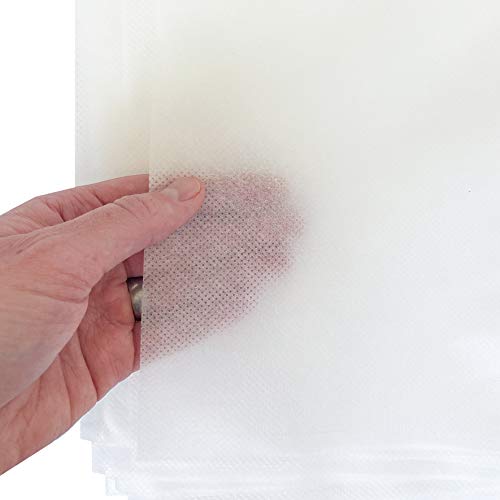 House2Home 40\" x 3yds Nonwoven 100% Polypropylene Fabric | Non-Woven Interfacing for Sewing and Stabilizer for Embroidery | 42 GSM (Medium Weight) - Thumbnail 2