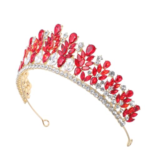 Tiara de boda barroca para ceremonias de noche y eventos formales