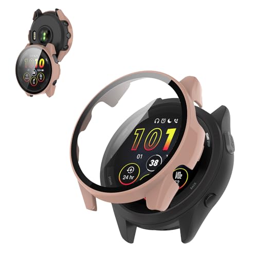 �K�[�~�� Garmin Forerunner 165 / 165 Music �P�[�X+�t�B���� ��̌^ �iPC�P�[�X+�����K���X�t�j KONXISA ��̌^ �P�[�X �t�B���� ���E�ȒP �����ߗ� �C�菝�h�~ �Ռ��z�� �S�ʕی� Garmin Forerun