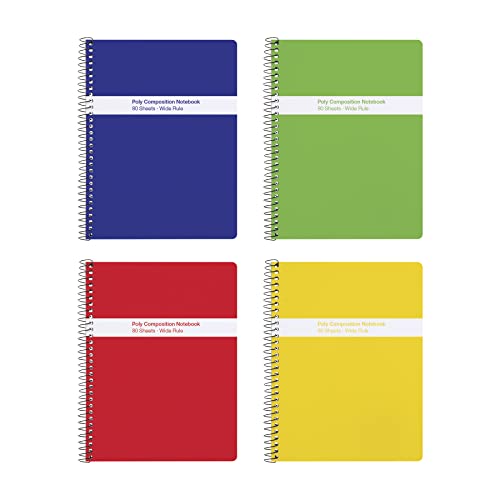 Cahiers Oxford de composition avec couverture polyester durable et papier ligné premium