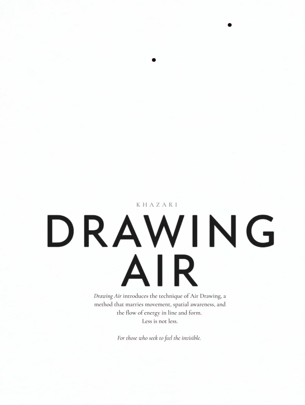 Drawing Air Book On Air Drawing technique de dessin spatial