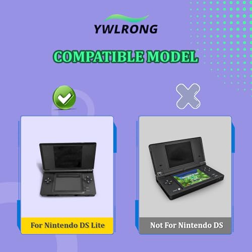 Image of 2PCS Dust Proof Cover for Nintendo DS Lite Card Slot Cover Cap Dust Plug Replacement Case for NDSL NDS Lite(Black)