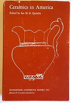 Hardcover Ceramics in America. Book