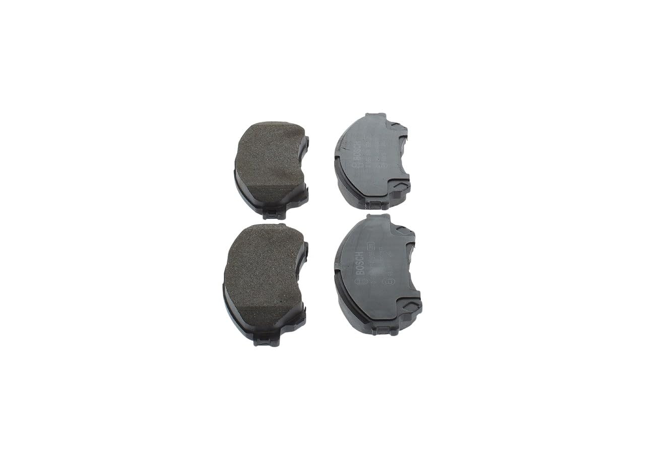 Bosch BP1925 - Pastiglie Freni Auto, Asse Anteriore - Qualità Bosch - Riduzione del Rumore e della Polvere - Certificazione ECE-R90 - Senza Rame - 1 Confezione da 4 Pastiglie