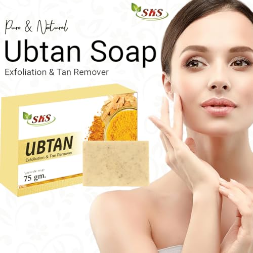 SKS BIOTECH SKS Ubtan Soap with Kesar (Saffron) 75 g - Image 4