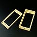 Set of 2 Humbucker Pickup Mounting Rings for bridge and neck pckups, Curved bottom,Cream