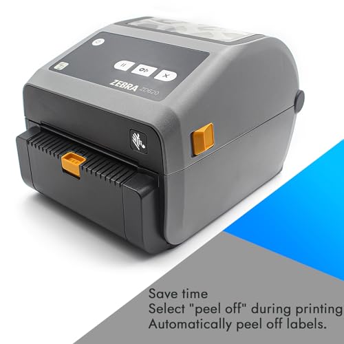 Image of P1080383-418 Dispenser Peeler Attachment for Zebra ZD420d and ZD620d Direct Thermal Desktop Printers 203dpi 300dpi