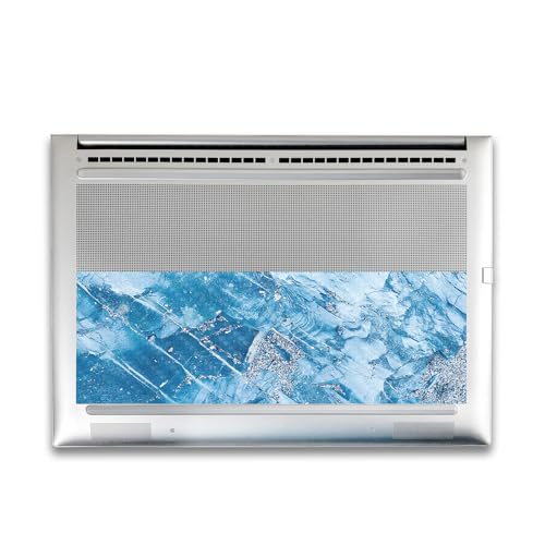 Image of Carbon Fiber Gaming Skin Compatible with HP Envy x360 16 inch (2023) - Winter Rock - Premium 3M Vinyl Protective Wrap Decal Cover - Easy to Apply | Crafted in The USA by MightySkins