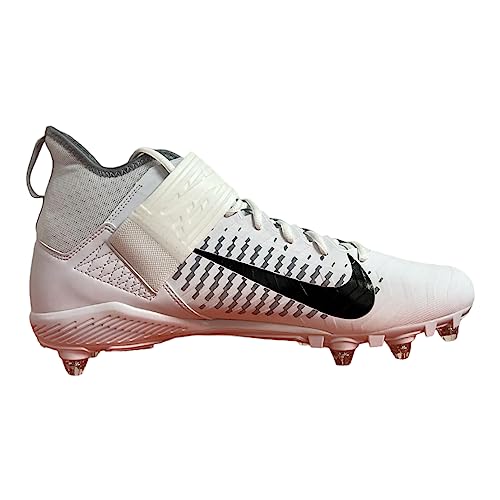 Image of Nike Men's Alpha Menace Pro 2 D Football Cleats - Black /White,7M US