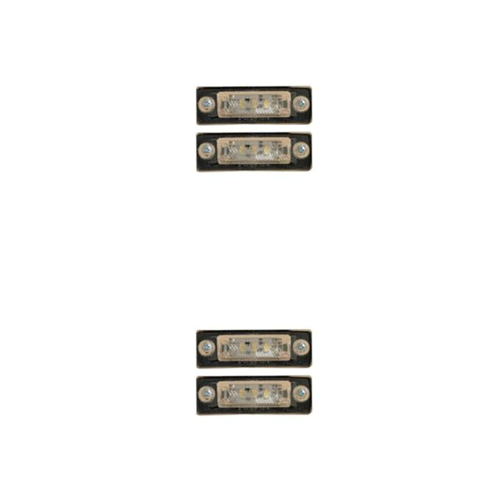 BandelOne 2x Van Wezel LED Kennzeichenleuchte | 2x 5856920 passend für Superb Caddy Golf