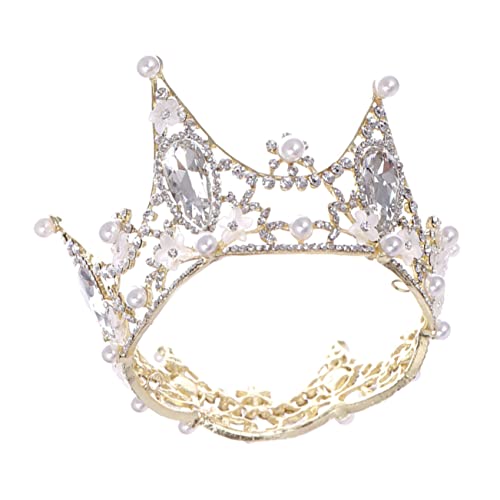 Serre-tête lumineux de mariée aux fleurs de strass pour une coiffure de cérémonie