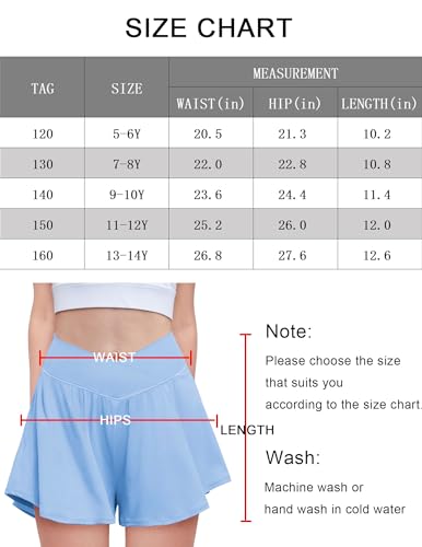 Zaclotre Short feminino rodado com forro de elastano V Crossover 2 em 1 shorts de corrida atléticos