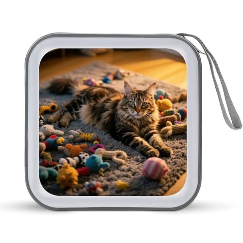 Étui de rangement pour 40 CD/DVD Monet Footbridge One Size pour la voiture