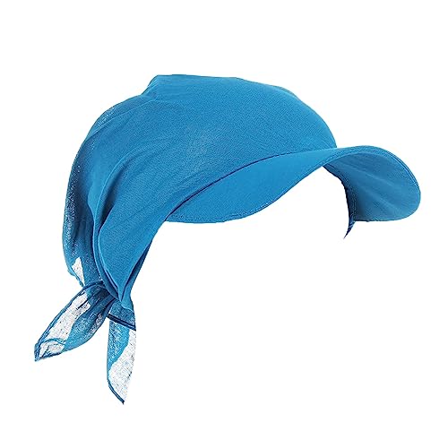 Sombreros pequeños para mujer, color sólido, resistente al viento y con ala de algodón, estampados, gorra de béisbol con parte trasera de malla, C, Talla única